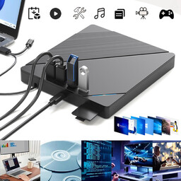 Zewnętrzny Odtwarzacz CD Do Laptopów, Zewnętrzny Napęd DVD