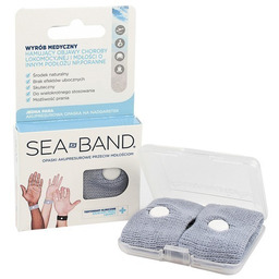 SEA-BAND Opaski do akupresury przeciw mdłościom dla dorosłych,