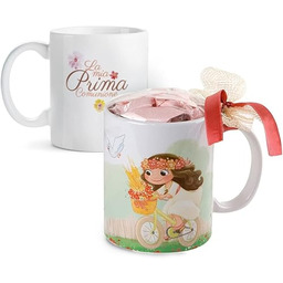 Mopec GD912.2.5 Kubek Dziewczyna Komunia Bimba in Rower