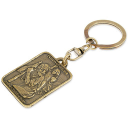 BRELOCZEK ZE ŚWIĘTYM KRZYSZTOFEM dla kierowców symbole chrześcijańskie