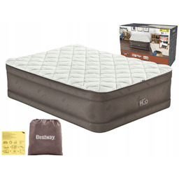 Materac Dmuchany Dwuosobowy Łóżko Do Spania z Pompką