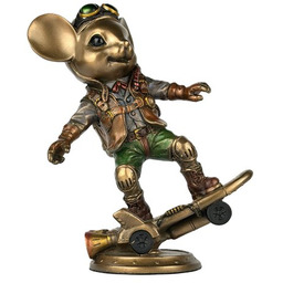 Figurka Odrzutowa Mysz Skater Deskorolkowiec