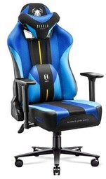 Fotel gamingowy materiałowy Diablo X-Player 2.0 Frost Black: