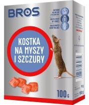 BROS BROS1699 Kostka na myszy i szczury 100g