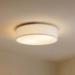 Lampa sufitowa Sebatin Lindby, możliwość ściemniania, biały /