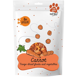 PAKA ZWIERZAKA PEPE Freeze-dried vegetables Carrot 25 g