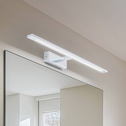 Kinkiet Gallery TK Lighting, chromowy / srebrny, łazienka,