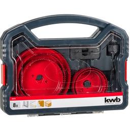 Zestaw otwornic KWB 49109178 (8 elementów)