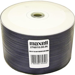 Płyty DVD-R 4,7GB 16X MAXELL PRINTABLE 276010 50