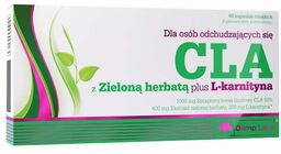 Olimp CLA z zieloną herbatą plus L-karnityna, 60