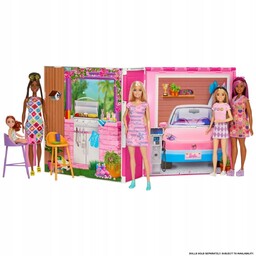 Barbie Przytulny domek Lalka Zestaw