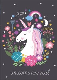 Pled Koc Kocyk polarowy UNICORN 100x140cm