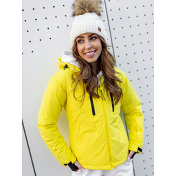 Żółta kurtka zimowa damska sportowa Denley HH012