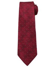 Ciemnoczerwony Elegancki Krawat -Angelo di Monti- 7 cm,