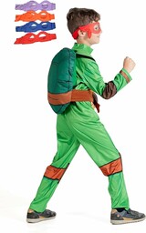 Ninja Turtle costume disguise fancy dress boy official