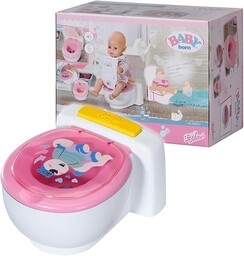 Zapf 828373-116720 Baby Born Bath Poo-Poo Toilet 43Cm