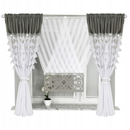 Firana Gotowa Z Panelem 300 X 160 CM