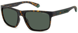 Polaroid PLD 2157/S Matte Brown Havana/Green Polarized
