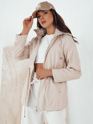 Kurtka parka damska BEGET beżowa Dstreet TY4263-L