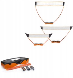 Zestaw Z Walizką 3w1 Siatka Do Badmintona Tenis