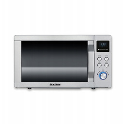 Kuchenka Mikrofalowa Mikrofalówka 3W1 Grill Termoobieg 25L Severin