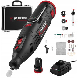 Szlifierka Precyzyjna Parkside Ppfbsa B2 12V Zestaw Aku