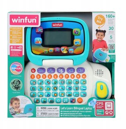 Laptop Dwujezyczny Edukacyjny interaktywny