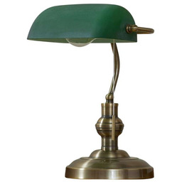 Lindby - Milenka Lampa Stołowa Brass/Green