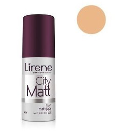 LIRENE_City Matt fluid matująco-wygładzający do twarzy 204 Naturalny