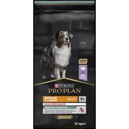 Purina PRO PLAN Grain Free Medium Large indyk