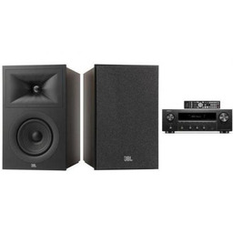 DENON DRA-900H + JBL STAGE 250B espresso