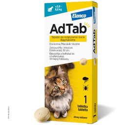 Elanco AdTab Tabletka Na Pchły I Kleszcze