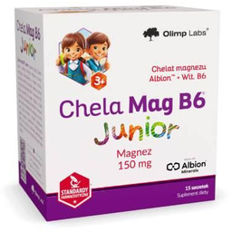 OLIMP Chela-Mag B6 Junior, 15 saszetek