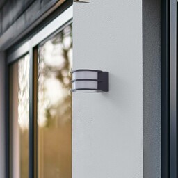 Lindby Smart LED kinkiet zewnętrzny Fyra, okrągły, CCT,
