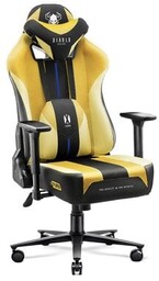 Fotel gamingowy materiałowy Diablo X-Player 2.0 Dark Sunflower: