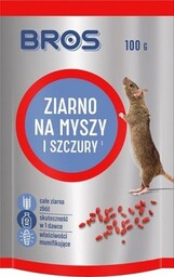 BROS BROS1963 Ziarno na myszy i szczury 100g