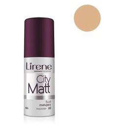 LIRENE_City Matt fluid matująco-wygładzający do twarzy 205 Piaskowy