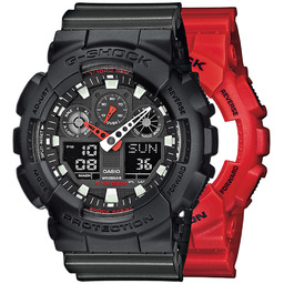 G-SHOCK SET GA-100B-4AER + BEZEL 10358741 + PASEK