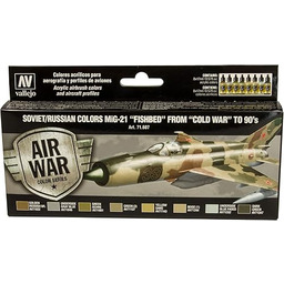 Vallejo Farby do stosowania z aerografem, różne, 17