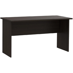 Edinos Minimalistyczne brązowe biurko do pracy wenge H3-H97