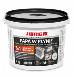 Papa w płynie wodoodporna Jurga 4 kg Biała