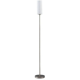 Lindby - Vinsta Lampa Podłogowa Opal White/Satin Nickel