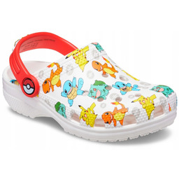Dziecięce Buty Chodaki Crocs Classic Pokemon 32-33