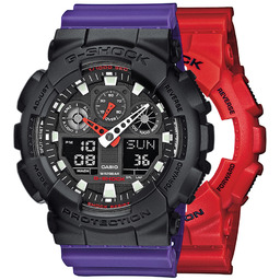 G-SHOCK SET GA-100B-4AER + BEZEL 10358741 + PASEK