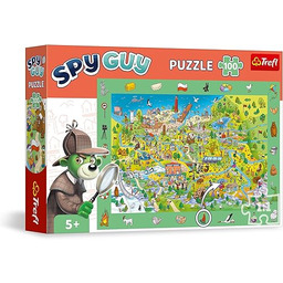 Trefl - Puzzle Obserwacyjne Spy Guy: Polska -