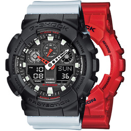 G-SHOCK SET GA-100B-4AER + BEZEL 10358741 + PASEK