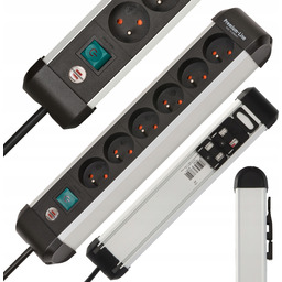 Listwa zasilająca z wyłącznikiem 3m 6 gniazd