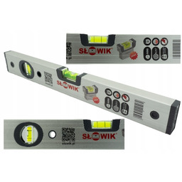 Poziomnica Słowik Anodowana Srebrna Optimal PN03 1m 100cm