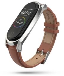 Opaska Mi Band 5 Tech-Protect Herms Brązowa