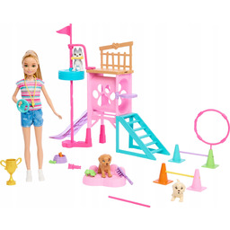 Lalka Barbie Mattel Plac zabaw piesków Stacie Zestaw